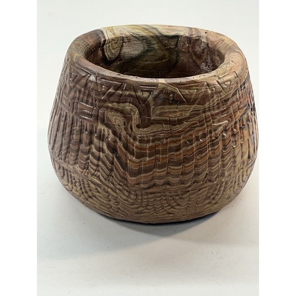 Other - Native American Handmade Stoneware Planter Vase